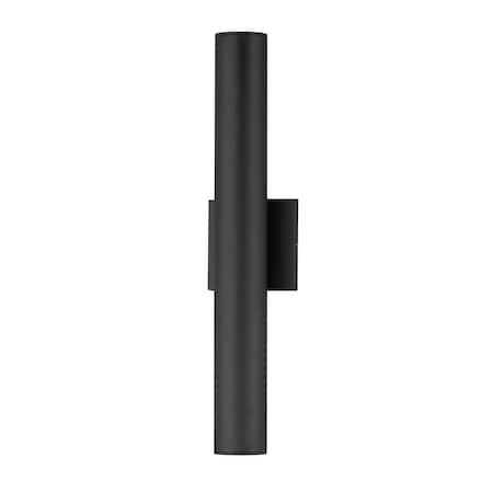 Maxim Lighting Calibro 20'' Outdoor Wall Sconce, Black 86435BK